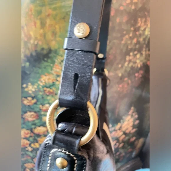 AUTHENTIC BALLY leather signature stripe shoulder bag - Picture 14 of 16